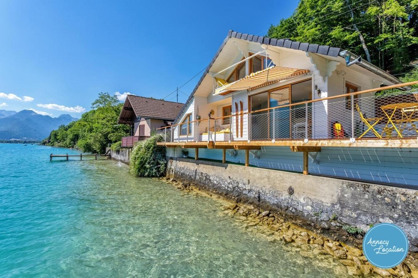 Chalet Coquillage Waterfront Escape On Lake Doussard Exterior photo