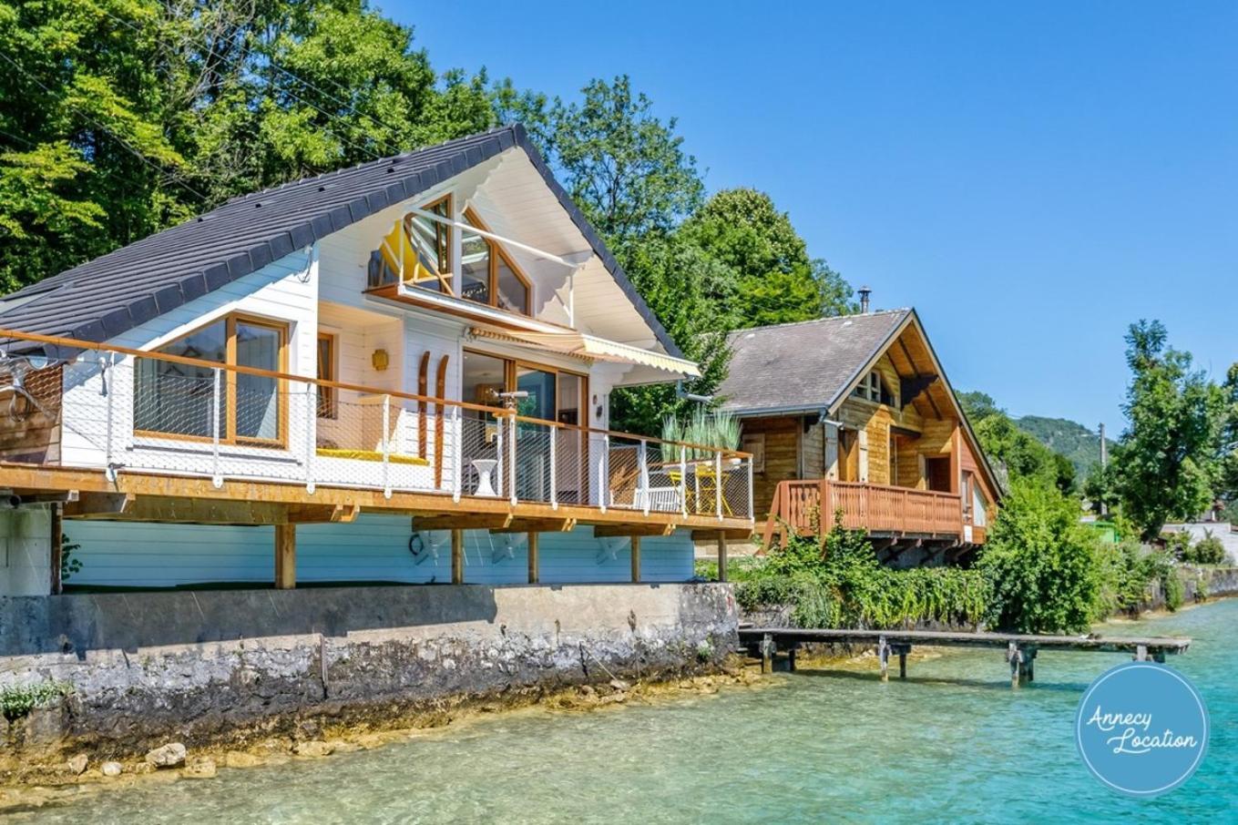 Chalet Coquillage Waterfront Escape On Lake Doussard Exterior photo