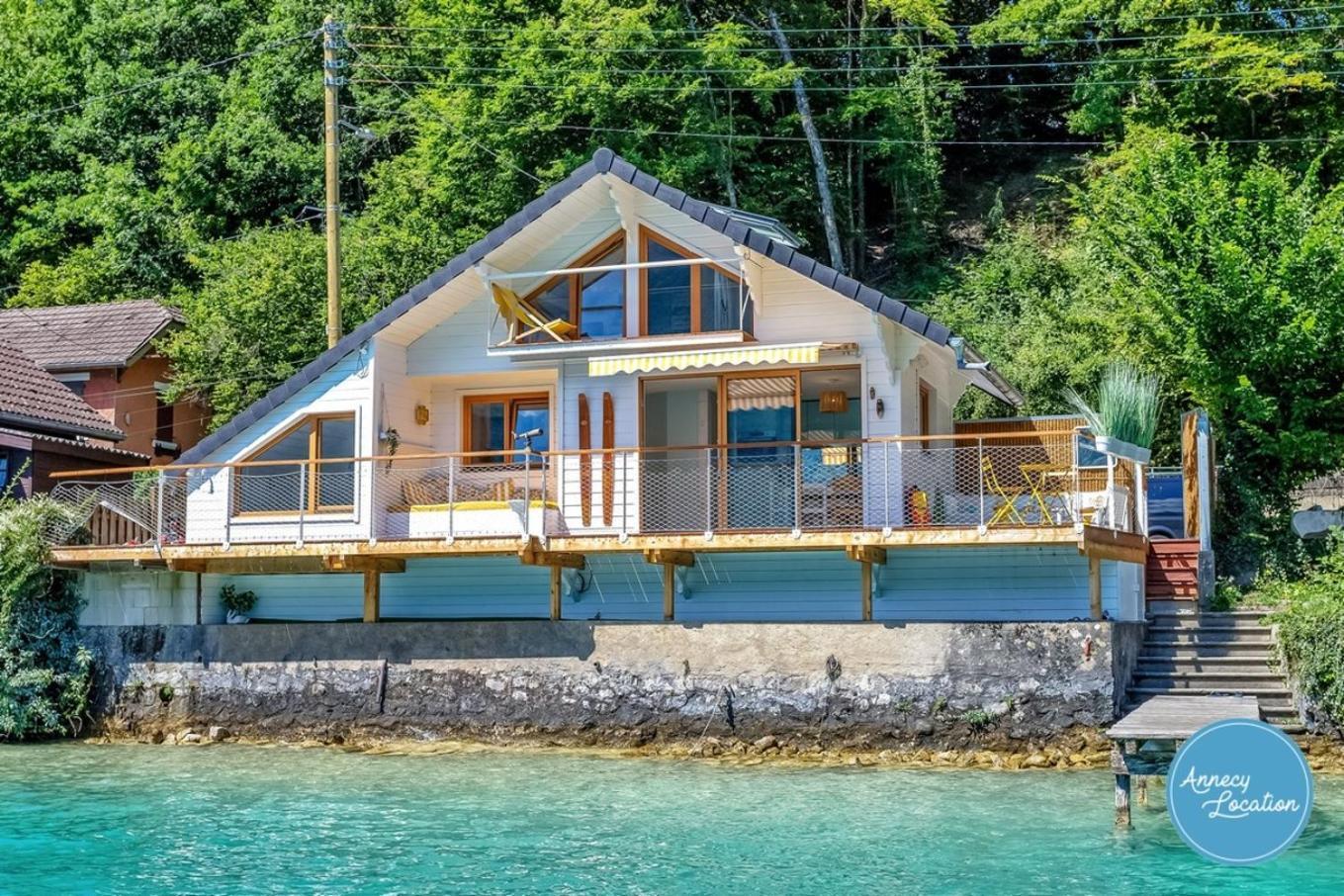 Chalet Coquillage Waterfront Escape On Lake Doussard Exterior photo